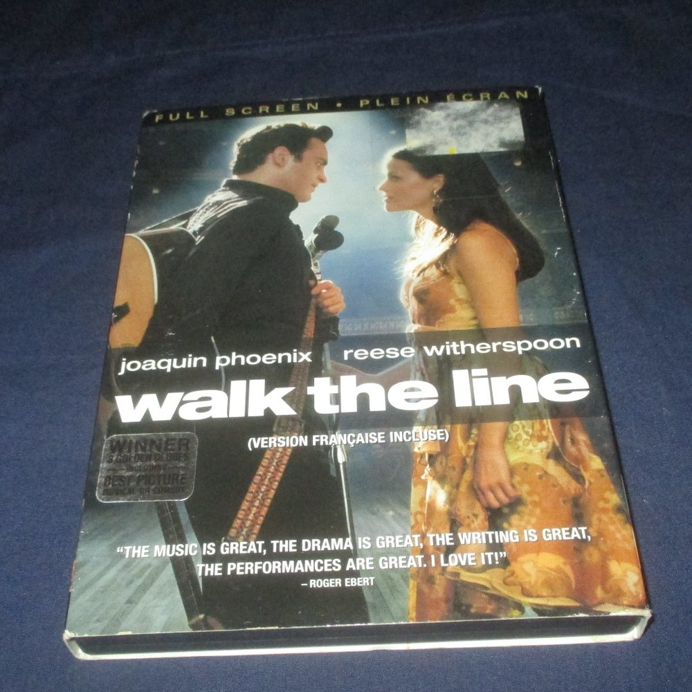 Walk the Line (DVD, 2006, Canadian Full Frame) w / slipcover